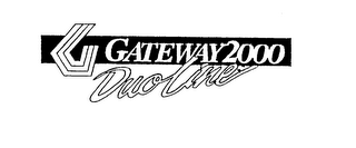 GATEWAY 2000 DUOLINE logo