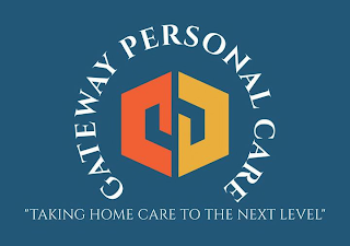 GATEWAY PERSONAL CARE "TAKING HOME CARE TO THE NEXT LEVEL" logo