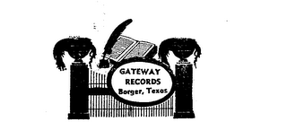 GATEWAY RECORDS BORGER, TEXAS logo