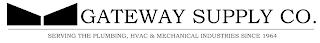 GATEWAY SUPPLY CO. SERVING THE PLUMBING, HVAC & MECHANICAL INDUSTRIES SINCE 1964 logo