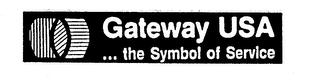 GATEWAY USA ... THE SYMBOL OF SERVICE logo
