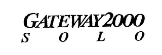GATEWAY2000 S O L O logo