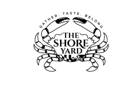 GATHER. TASTE. BELONG THE SHORE YARD logo