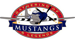 GATHERING OF MUSTANGS & LEGENDS logo