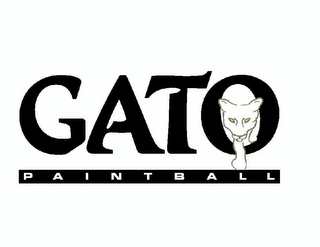 GATO P A I N T B A L L logo