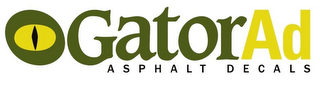 GATOR AD ASPHALT DECALS logo