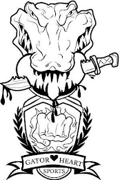 GATOR HEART SPORTS logo