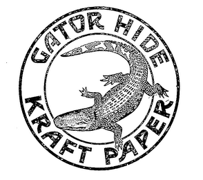 GATOR HIDE KRAFT PAPER logo