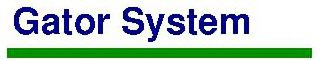 GATOR SYSTEM logo