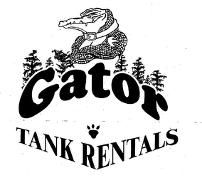GATOR TANK RENTALS logo
