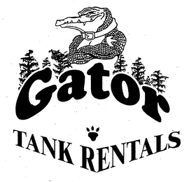 GATOR TANK RENTALS logo