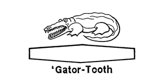 'GATOR-TOOTH logo