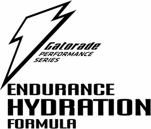 GATORADE PERFORMANCE SERIES ENDURANCE HYDRATION FORMULA logo