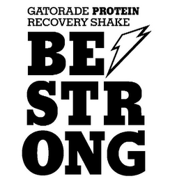 GATORADE PROTEIN RECOVERY SHAKE BE STRONG logo
