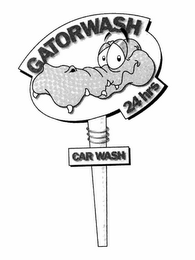 GATORWASH 24 HRS CAR WASH logo