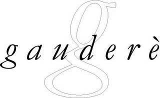 GAUDERÉ logo