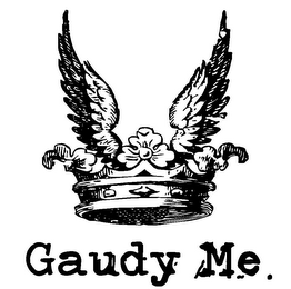GAUDY ME. logo