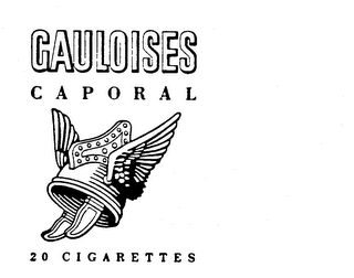 GAULOISES CAPORAL 20 CIGARETTES logo