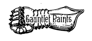 GAUNTLET PAINTS logo