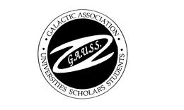 G.A.U.S.S. GALACTIC ASSOCIATION UNIVERSITIES SCHOLARS STUDENTS logo
