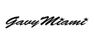 GAVY MIAMI logo