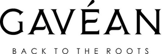 GAVÉAN BACK TO THE ROOTS logo