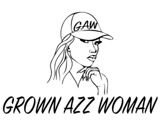 G.A.W GROWN AZZ WOMAN logo