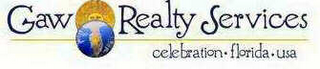 GAW REALTY SERVICES CELEBRATION FLORIDA USA logo
