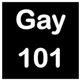GAY 101 logo