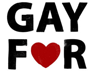 GAY FOR logo