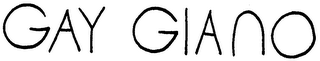 GAY GIANO logo