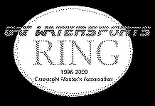 GAY WATERSPORTS RING 1996-2000 COPYRIGHT MASTER'S ASSOCIATION logo