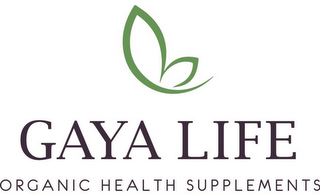 GAYA LIFE ORGANIC HEALTH SUPPLEMENTS logo