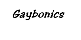 GAYBONICS logo