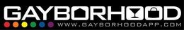 GAYBORHOOD WWW.GAYBORHOODAPP.COM logo