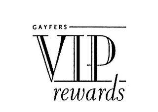 GAYFERS VIP REWARDS logo