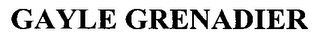 GAYLE GRENADIER logo