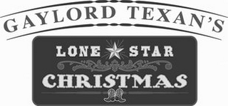 GAYLORD TEXAN'S LONE STAR CHRISTMAS logo