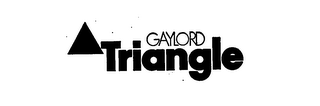 GAYLORD TRIANGLE logo
