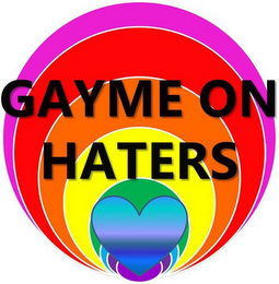 GAYME ON HATERS logo