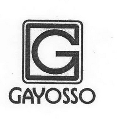 GAYOSSO G logo
