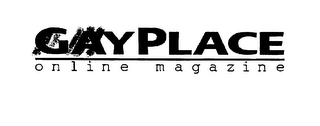 GAYPLACE ONLINE MAGAZINE logo