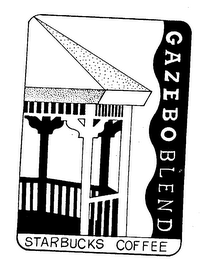 GAZEBO BLEND STARBUCKS COFFEE logo