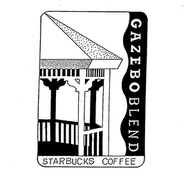 GAZEBO BLEND STARBUCKS COFFEE logo