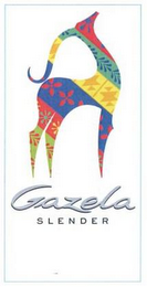 GAZELA SLENDER logo