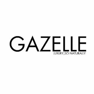 GAZELLE LUXURY, SO NATURALLY logo