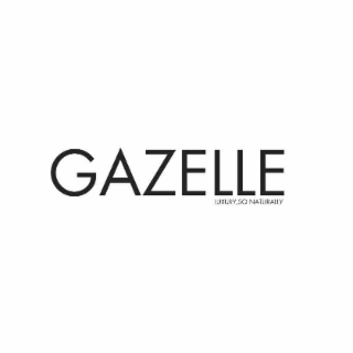 GAZELLE LUXURY, SO NATURALLY logo