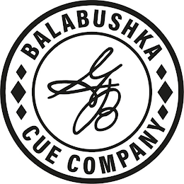 GB BALABUSHKA CUE COMPANY logo