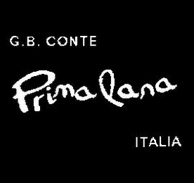 G.B. CONTE PRIMA LANA ITALIA logo