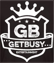 GB GET BUSY ENTERTAINMENT logo